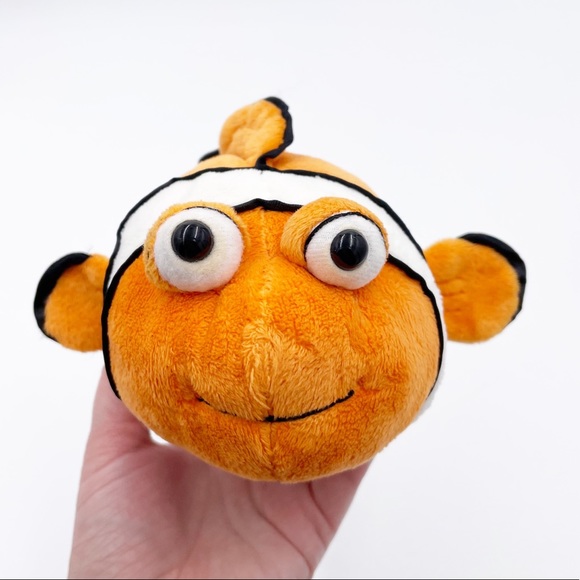 Ganz Webkinz HM219 Clown Fish Orange & White Fish Plus Stuffed Animal No Code - Picture 7 of 11